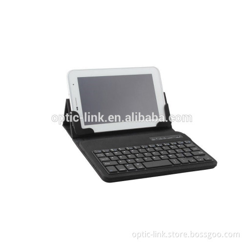 Tablet PC Universal bluetooth keyboard leather case Compatible with Android Win IOS system bluetooth 3.0